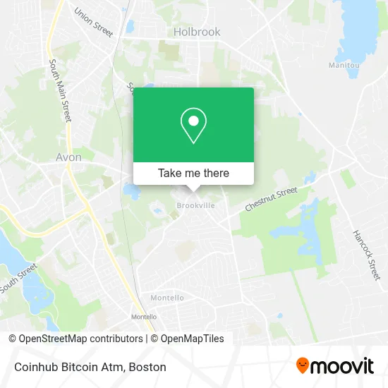 Coinhub Bitcoin Atm map