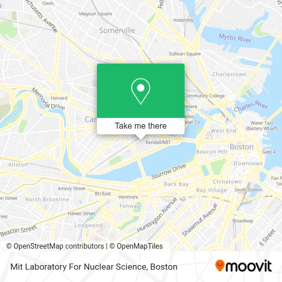 Mit Laboratory For Nuclear Science map