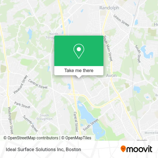 Ideal Surface Solutions Inc map