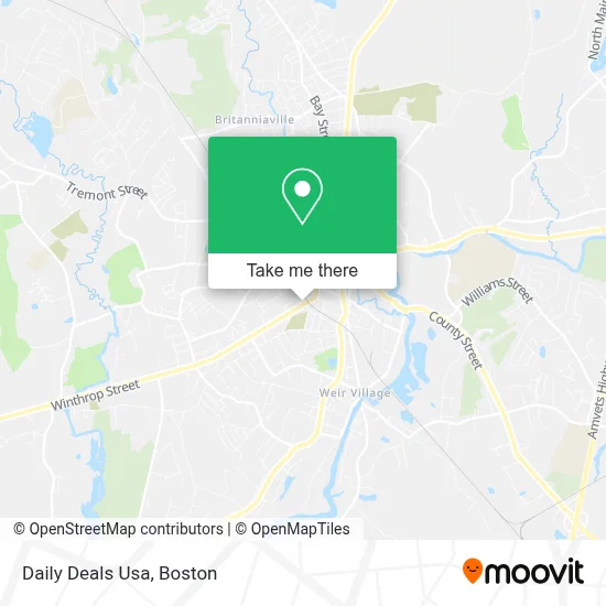 Daily Deals Usa map