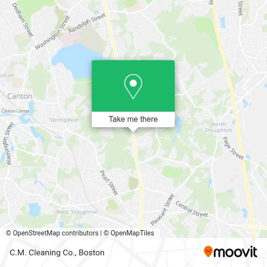 C.M. Cleaning Co. map