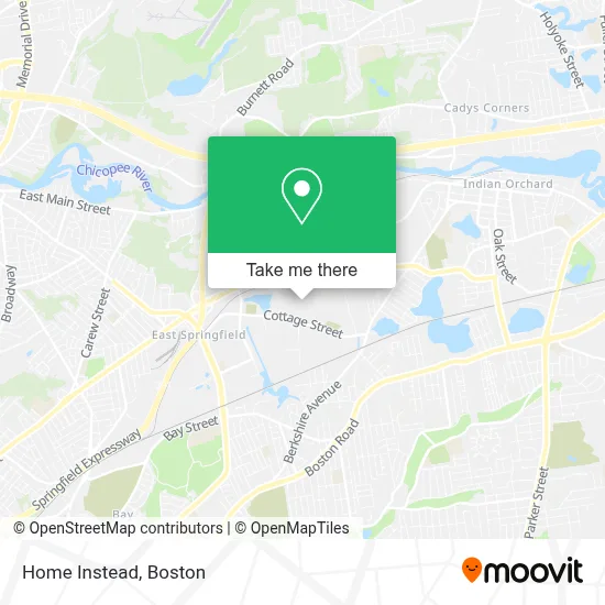 Home Instead map
