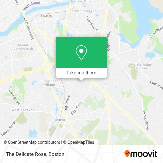 The Delicate Rose map