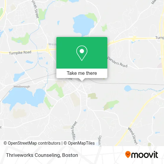Thriveworks Counseling map