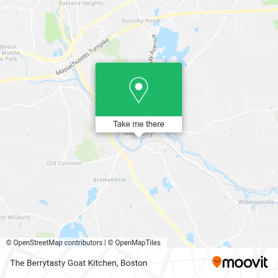 The Berrytasty Goat Kitchen map