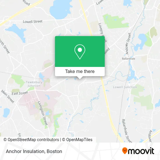 Anchor Insulation map