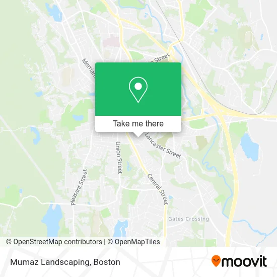 Mumaz Landscaping map
