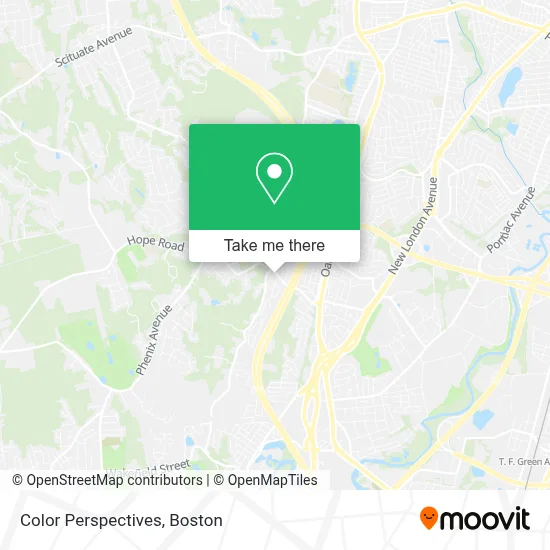 Color Perspectives map