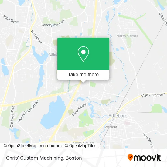 Chris' Custom Machining map