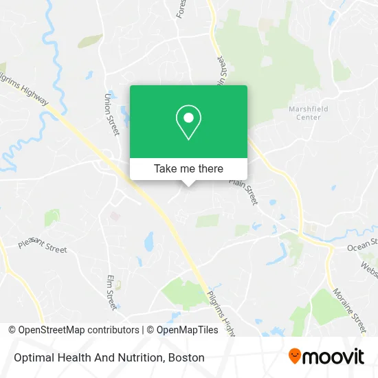 Optimal Health And Nutrition map