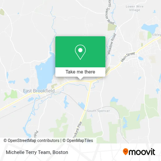 Michelle Terry Team map