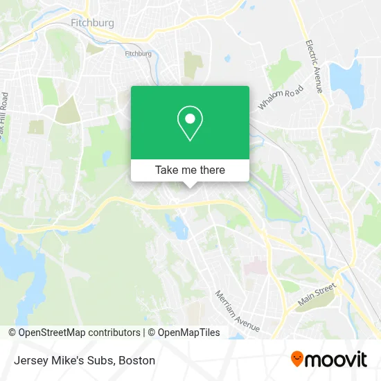 Jersey Mike's Subs map