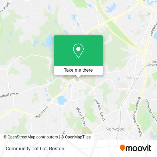 Community Tot Lot map