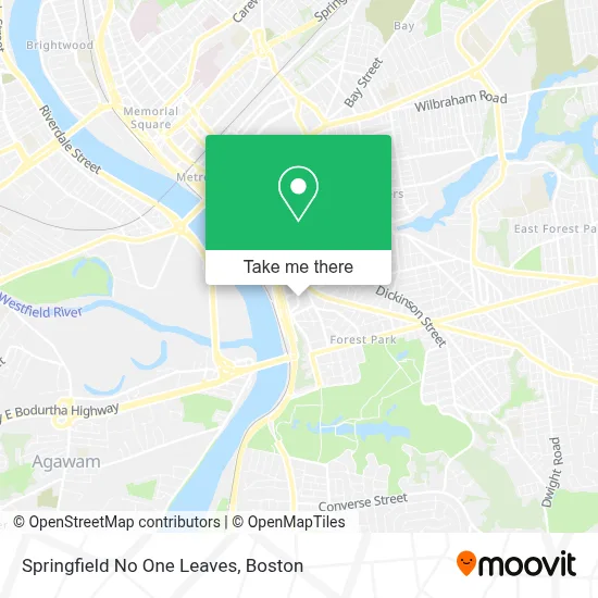 Springfield No One Leaves map