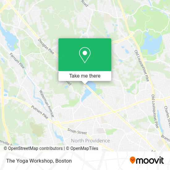 The Yoga Workshop map