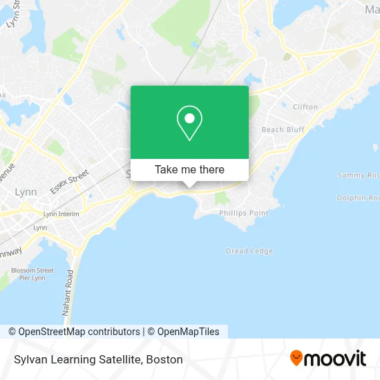 Sylvan Learning Satellite map