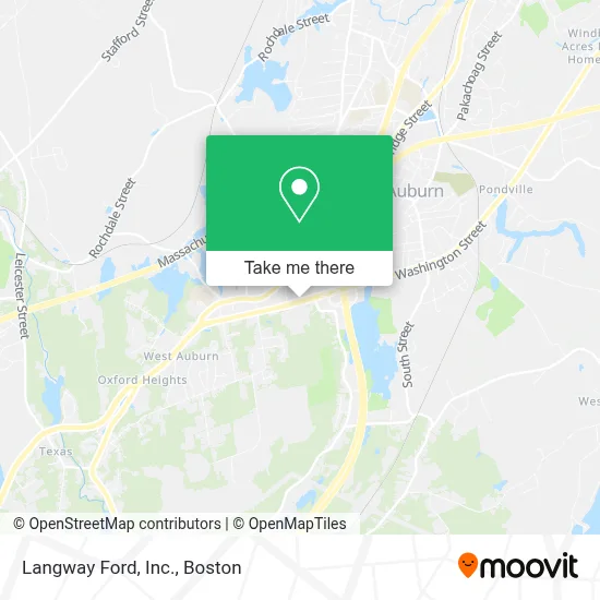 Langway Ford, Inc. map