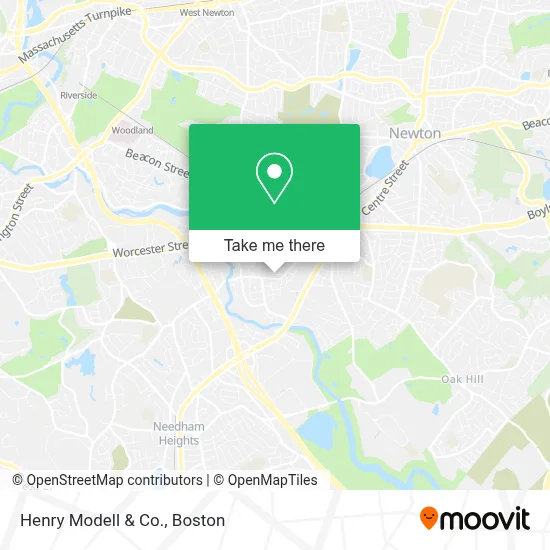 Henry Modell & Co. map