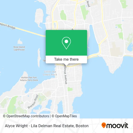 Alyce Wright - Lila Delman Real Estate map