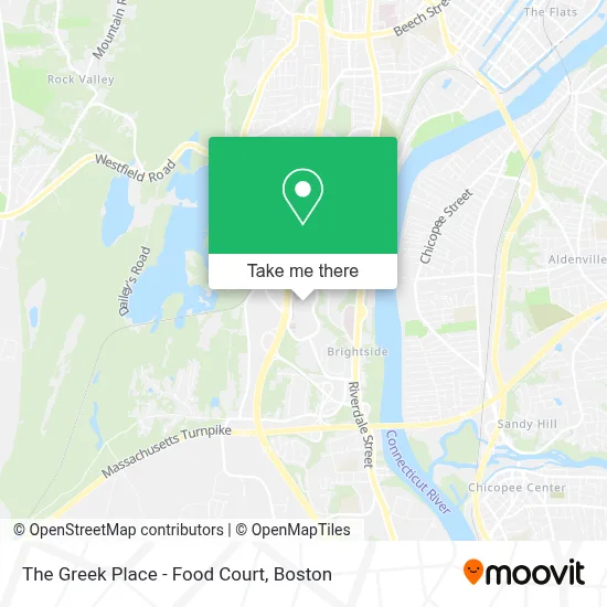 The Greek Place - Food Court map