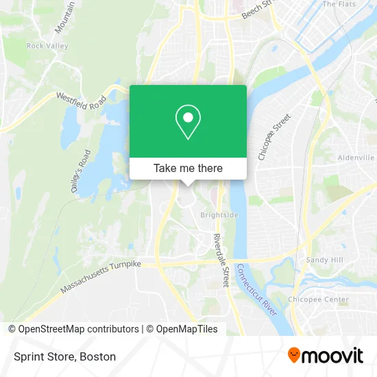 Sprint Store map