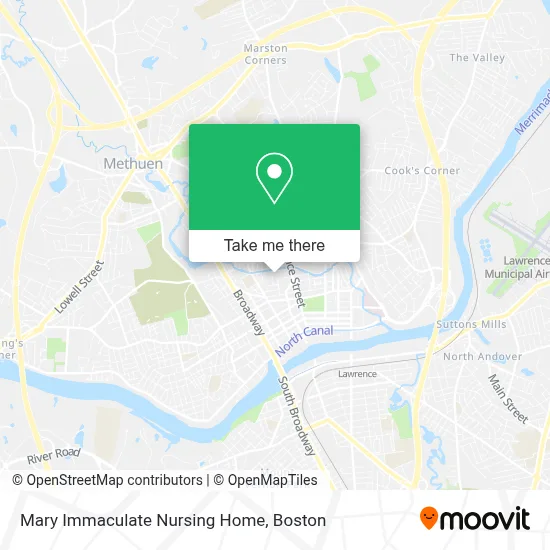 Mary Immaculate Nursing Home map