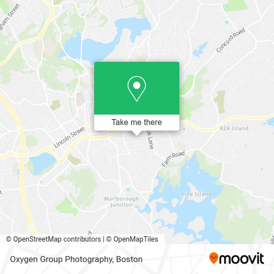 Oxygen Group Photography map