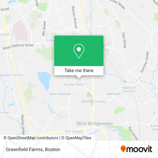 Greenfield Farms map