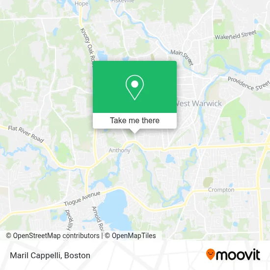 Maril Cappelli map