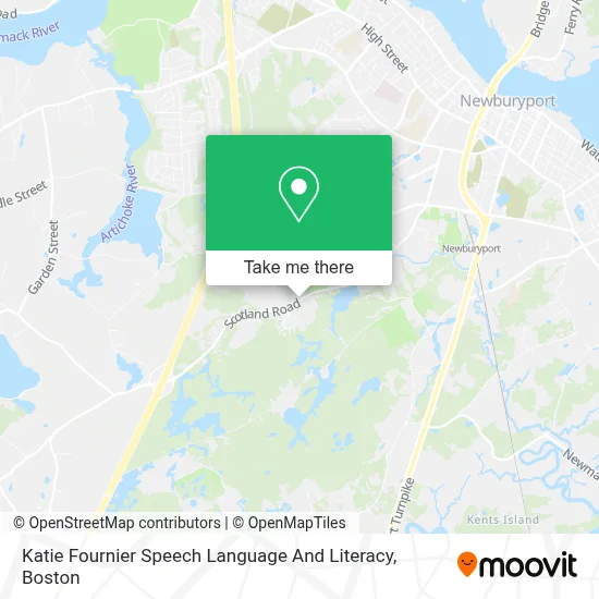 Katie Fournier Speech Language And Literacy map