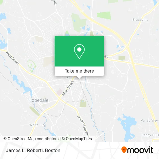 James L. Roberti map