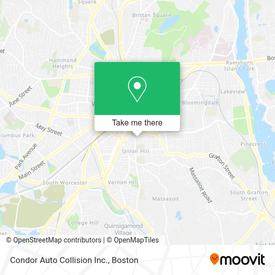 Condor Auto Collision Inc. map
