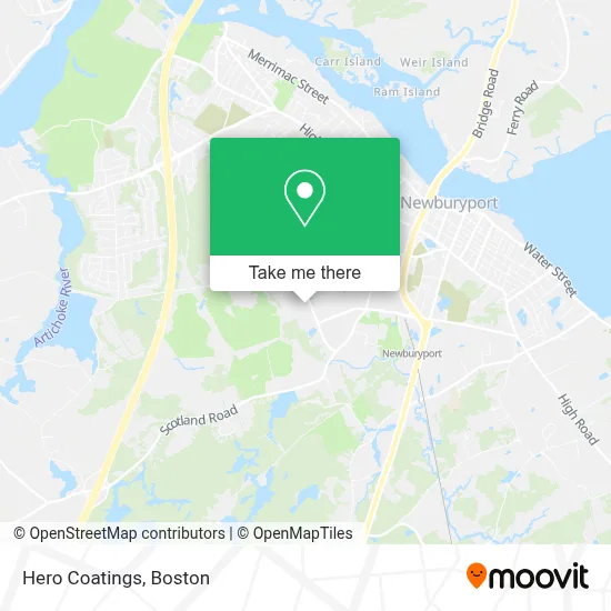 Hero Coatings map