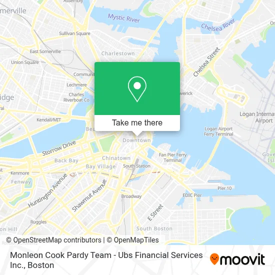 Monleon Cook Pardy Team - Ubs Financial Services Inc. map