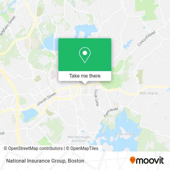 National Insurance Group map