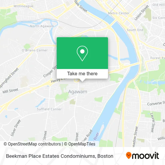 Beekman Place Estates Condominiums map