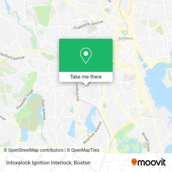 Intoxalock Ignition Interlock map