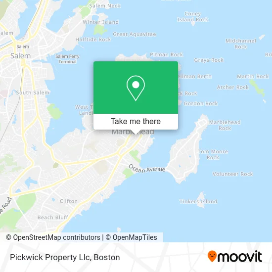 Pickwick Property Llc map