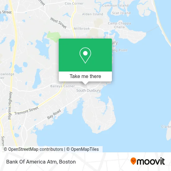 Bank Of America Atm map
