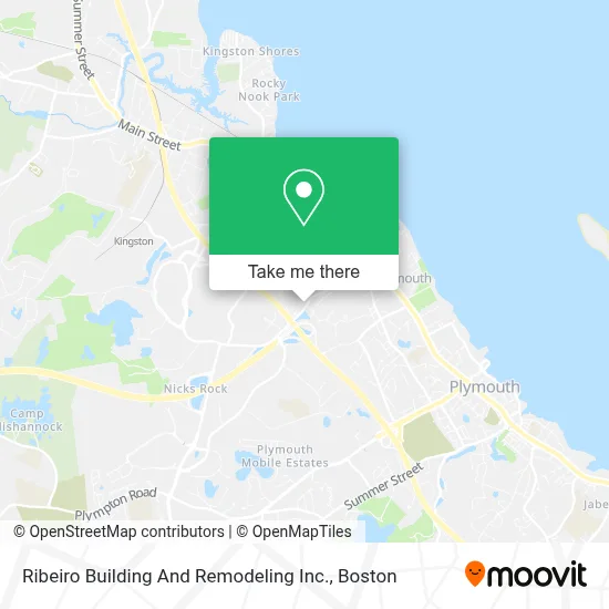 Ribeiro Building And Remodeling Inc. map