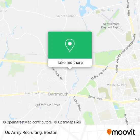 Us Army Recruiting map