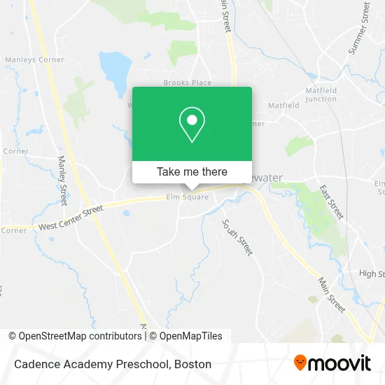 Cadence Academy Preschool map