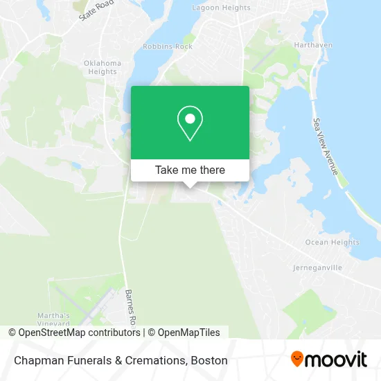 Chapman Funerals & Cremations map