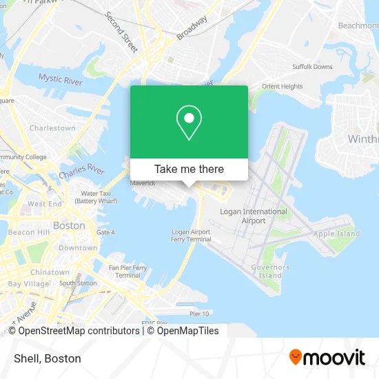 Shell map