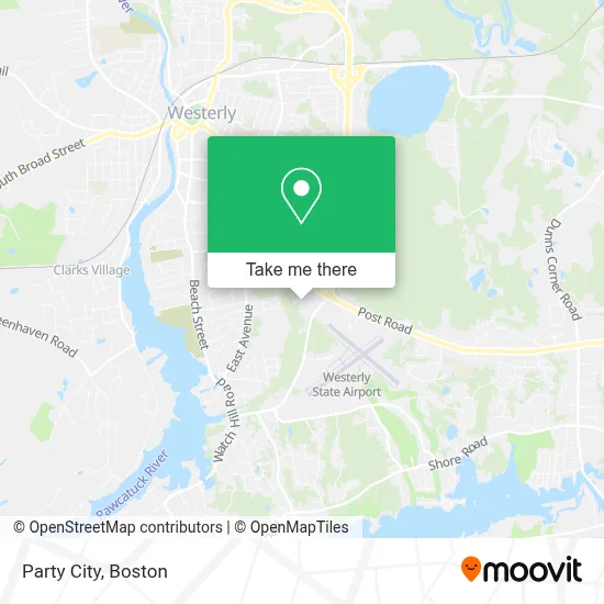 Party City map