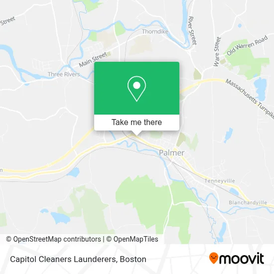 Capitol Cleaners Launderers map