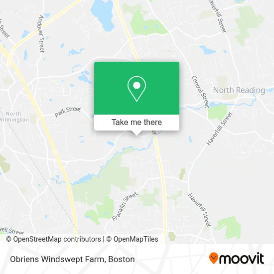 Obriens Windswept Farm map