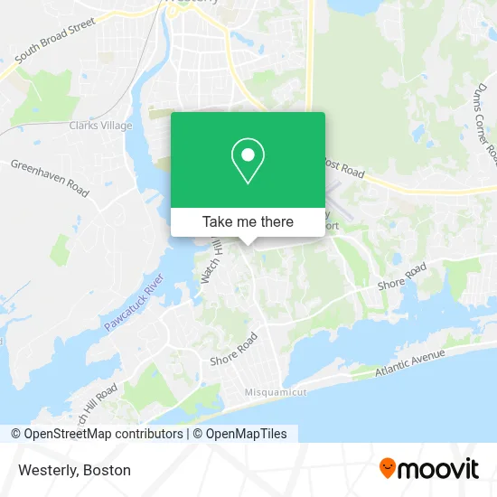Westerly map