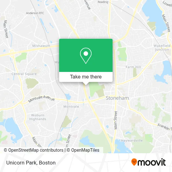 Unicorn Park map