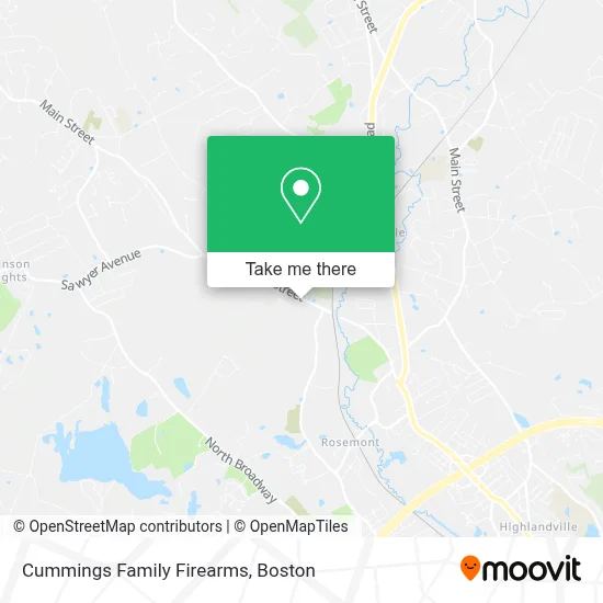 Cummings Family Firearms map